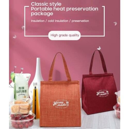 Outdoor Camping Cooler Bag Cooler Bag Cooler Bag Portable Portable Cooler Bag Student With Meal Fashion Classic Long Lasting