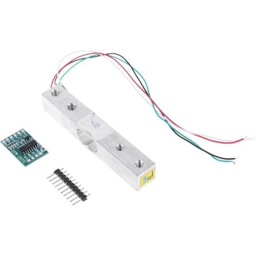 Load Cell 5KG Amplifier HX711 Breakout Digital Portable Kitchen Scale Weight Sensor AD Module Weighing for Raspberry Pi, DIY