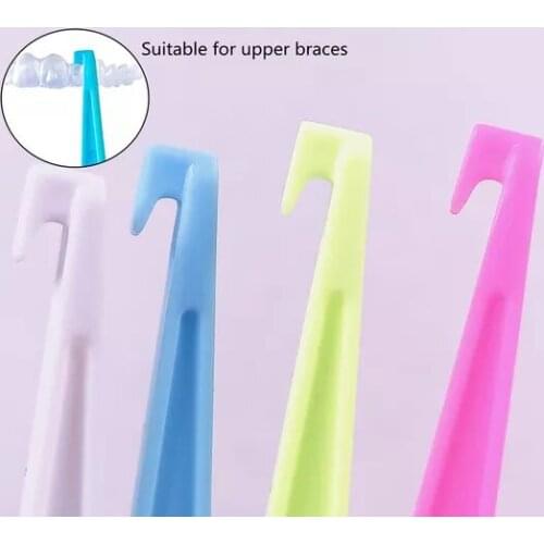 40Packs Dental Orthodontic Aligner Remover Invisible Braces Take Off Sticks