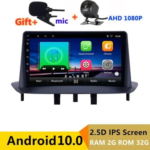 Android 10.0 car radio auto stereo for Renault Megane 3 2008 - 2012 2013 2014 navigation GPS DVD Multimedia Player