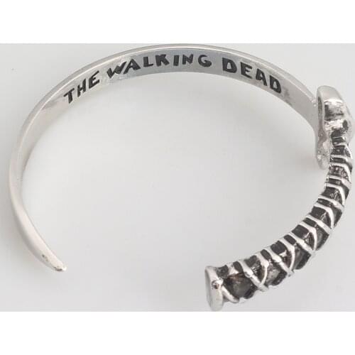 Punk the walking dead Bracelets & Bangles Machete thread charm Women and Men Bracelets & Bangles JEWELRY