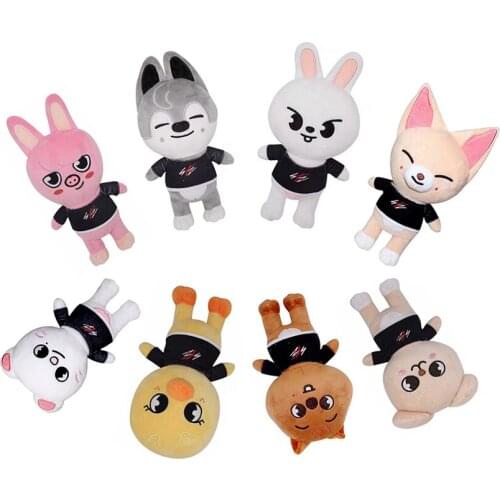 Stray Kids Skzoo Plush Toys Cartoon Stuffed Animal Plushies Doll Kawaii JYP Entertainment Companion for Kids Adults Fans