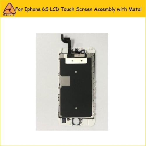 10Pcs/LOT Grade AA+ LCD Touch Screen Digitizer for Iphone 6S/6S 4.7'' LCD Touch Screen Digitizer Assembly+LCD Metal Repair parts