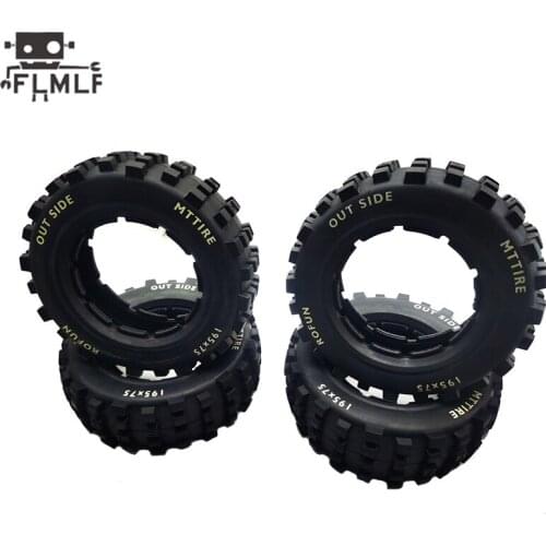 Giant Grip Tire Off-road Tire Large Tread Tire Skin Kit Fit for 1/5 Losi 5ive-t Rovan LT King Motor X2 DDT FID RACING DBXL