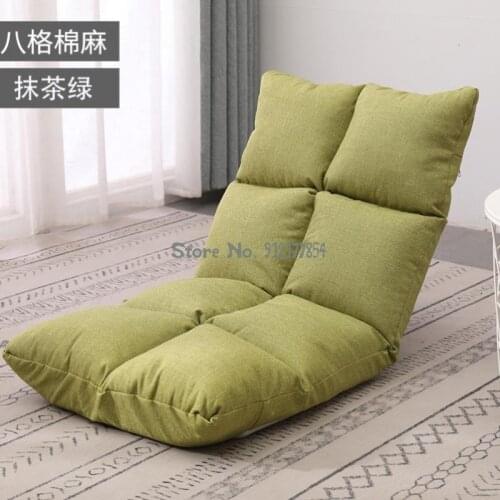 Bay window bed stool folding dormitory bed stool bed chair backrest lazy no foot chair no leg chair sofa artifact