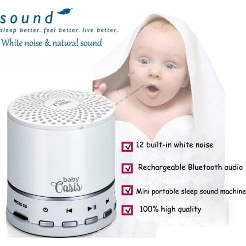 Mini Baby Sleep Apparatus Portable Sleep Sound Machine Bluetooth Sound Machine Sleep Instrument BST-100B