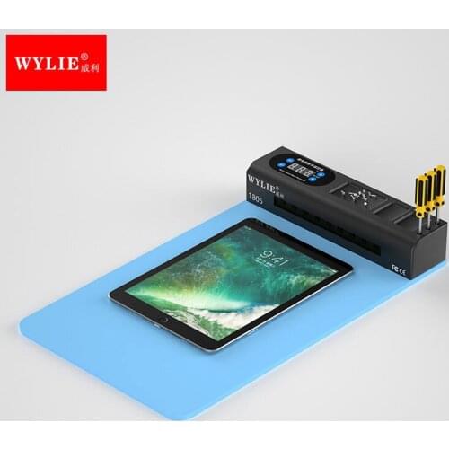 2 in 1 Mobile Phone Lcd separator With LED Lamp Kit Separating Tool Open Lcd Separator Machine Heating Pad For LCD Replacement