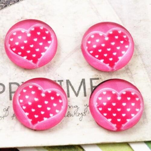 New Fashion 20pcs 12mm Handmade Photo Glass Cabochons E4-87