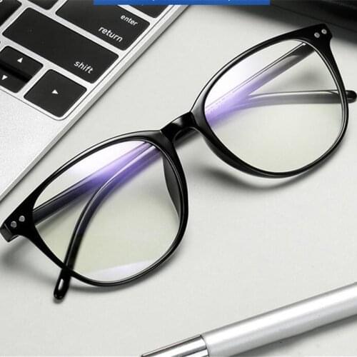 Retro Square round Frame Plain Glasses Anti blue light glasses Women&Men Optical Spectacle Glasses Myopia Eyeglasses Frames