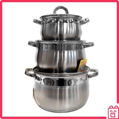 Russia Eco Store Stainless Steel Pot Sets