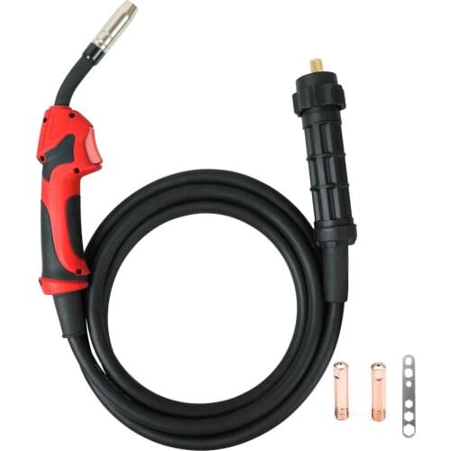 Reboot Welding Machine Welding Torch MIG Torch 150A Binzel Type CO2 MB15 MIG Welder with Euro Connector 10ft 3m For MIG MAG