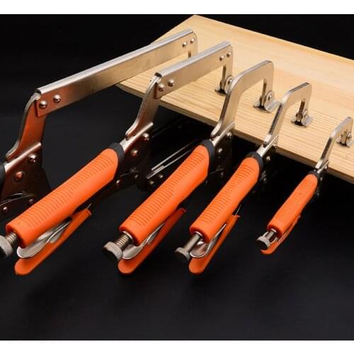 Face Clamp for Woodworking 6/9/11/14/18-inch Table Vise Grip Tool Cabinets Locking C Clamps
