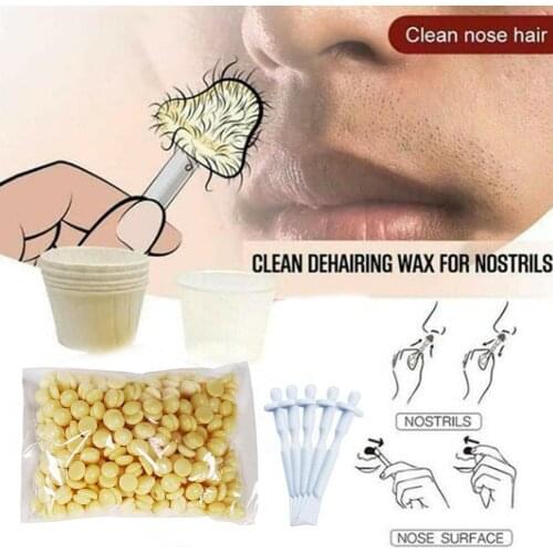 Nose Hair Removal Wax Nose Hair Trimmer And Wax Bean Tool Lip Removal Hair Cleaning Wax Hair Hair Nose Treatment Set K8I4