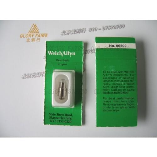 Welch Allyn 06500-U bulb,Macroview otoscope,3.5V 0.78A lamp,WelchAllyn 06500 veterinary light