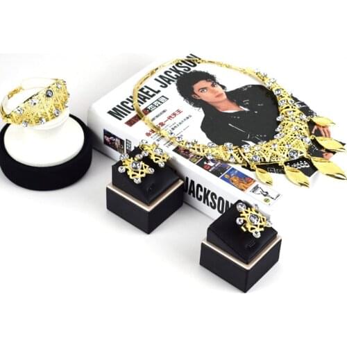 Sakura Love Africa Jewelry Set Bride Fashion Dubai Gold Bracelet Necklace Glamour Woman Earrings Morocco Banquet Wedding Gift