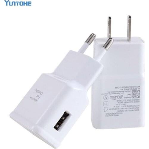 200pcs /lot * Fast Charging 9V 1.67A 5V 2A EU US Plug USB Travel Wall Charger Adapter for Samsung S6 S7 EDGE Plus S5 Note 6 5 4