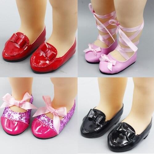 1Pair Dolls Boots for 16 inch Sharon Doll Baby Shoes gril Dolls Accessories 1/4 BJD Doll Toys Mini Shoes