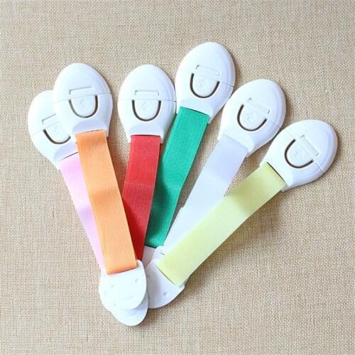 10 pieces / boxChildren Child Lock Protection Child Lock Child Safety Door Child Safety Plastic Protection Safety Lock Adjustabl