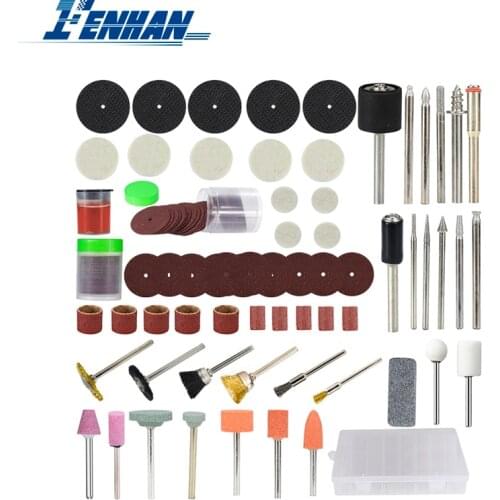 113pcs Rotary Tool Accessories for Wood Metal Engraving Tools Electric Mini Drill Bit Head Grinding Polishing Abrasive Tools