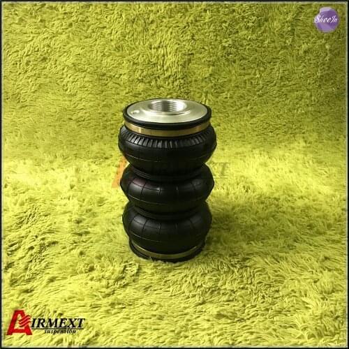 AIRMEXT®/SN130210BL3-DT2/Fit D2 coilover (Thread M52*1.5)Air suspension Triple BELLOW rubber airspring/airbag shock absorber