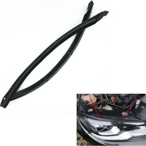 Car accessories Left and Right headlight Sealant Shell gasket rubber strip sealing strip Cover For Tiguan 2008-2012