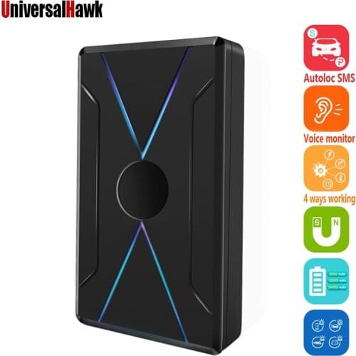 Car Magnet GPS tracker Voice monitor tracking Start stop SMS Locator alarm 4 modes 6000mAh Free system Better than TK905