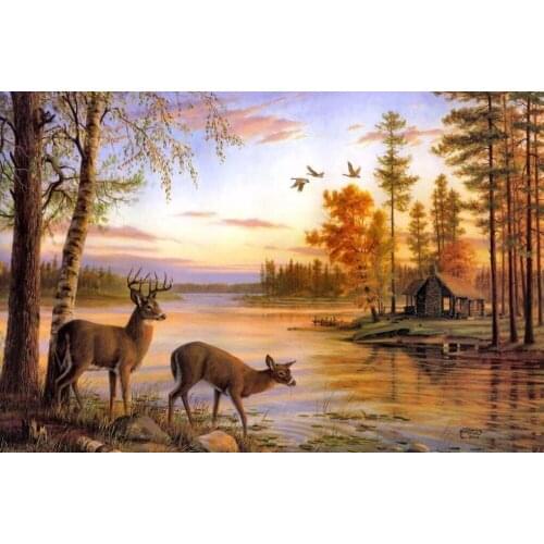 The Great Wall The wooden puzzle 1000 pieces ersion jigsaw puzzle white card adult childrens educational toys