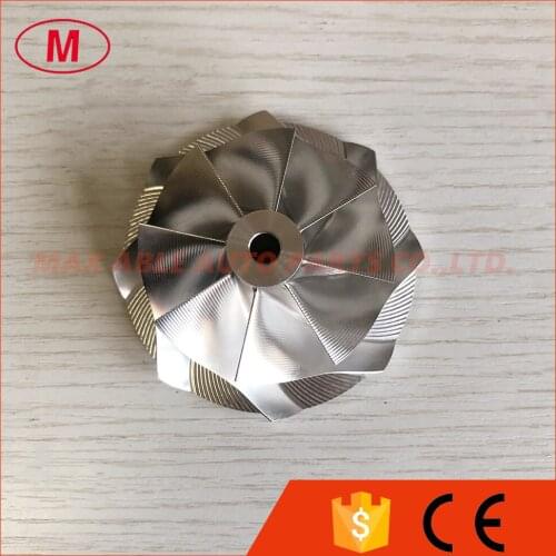 GTX3071 GEN ll 8+0 blades 54.06/71.40mm point milling turbo billet/milling/aluminum 2618 compressor wheel