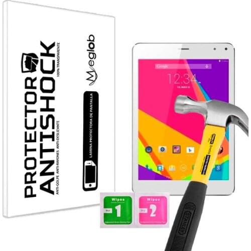 Screen protector Anti-Shock Anti-scratch Anti-Shatter compatible with Tablet Blu TouchBook 80