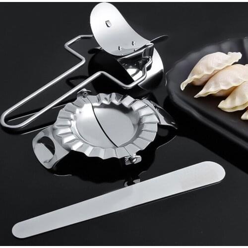 Dumpling Mould Maker Slicer Cutter Stainless Steel DIY Easy Kitchen Tool Set