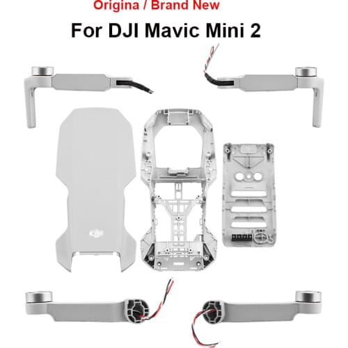 For Mavic Mini 2 Drone Body Shell Middle Frame Bottom Shell Upper Cover Repair Parts Replacement for DJI Mini 2 Drone Motor Arm