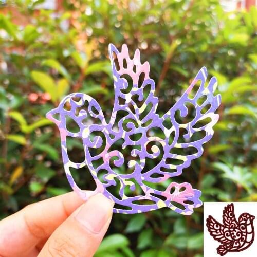 Peace Dove Bird Dies Cut ScrapbookingTemplate for Embossing DIY Paper Album Gift Card Making Stencils Craft Cut New Arrival
