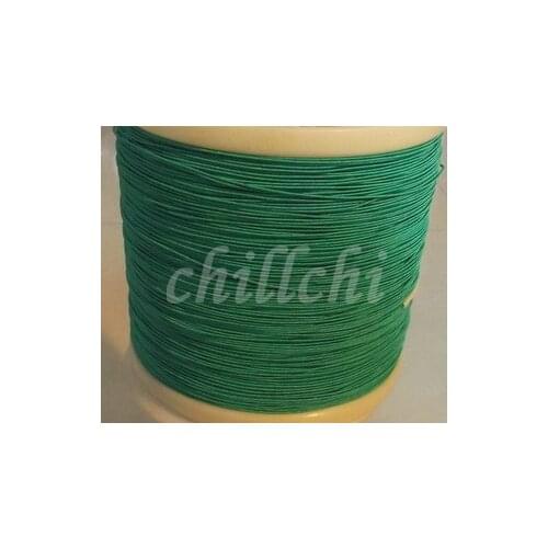 0.04X220 multi-strand wire envelope really slightest envelope Litz wire sold by the meter green