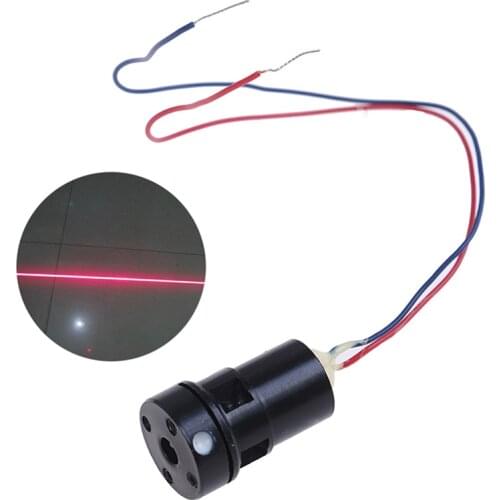High Brightness 635nm 5mw Red Laser Line Level Module Long Time Operation Power Stability Hot Sale