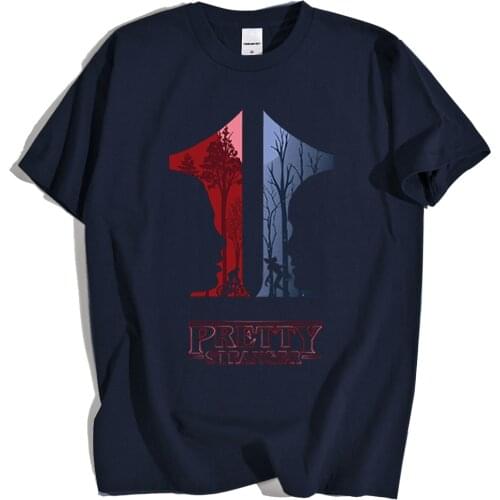 Stranger Things Hip Hop Street Print Tshirt Mens Japan Anime Oversize Sportswear Hip Hop Quality T Shirts Casual Breathable Tops