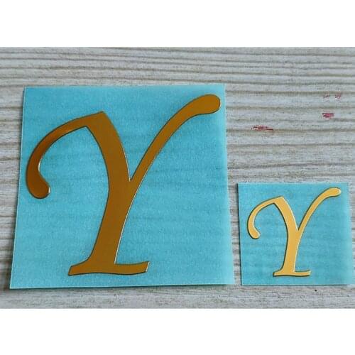 1 Set Epoxy Resin Mold Filler 26 Letters UV Filling Stickers DIY Crafts Making Filler Decal DIY Art Crafts Decorations T84A