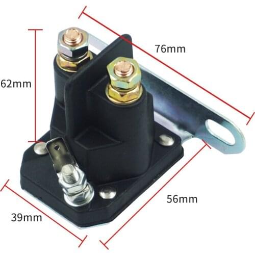 A New 12v Motorcycle Polaris Atv Off-road Vehicle High Quality Metal Starter Relay Magnetic Switch Contactor Switch Polaris