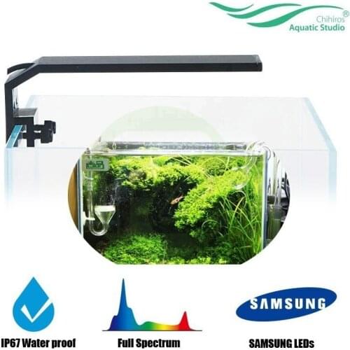 Aquarium LED Light Clip-on Fixture Water Proof With Brightness Control For Fish And Plant Table Tank Hightlight Lamp