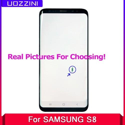 Points New LCD Real Pictures For Samsung Galaxy S8 Display Screen Digitizer Assembly Replacement For G950F G950FD G9500 G950U