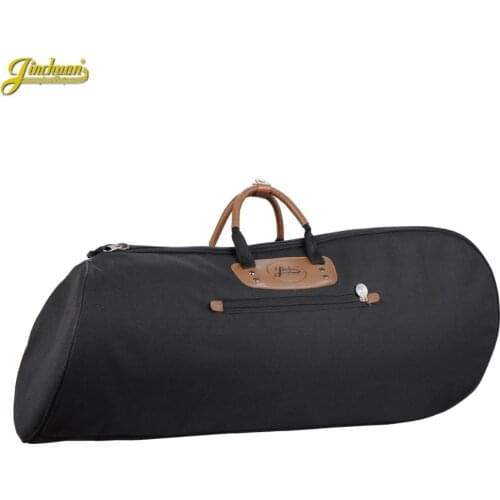 Good quality Professional protable waterproof 4 flat key Baritone gig bag bass trumpet soft case cover shoulders with straps
