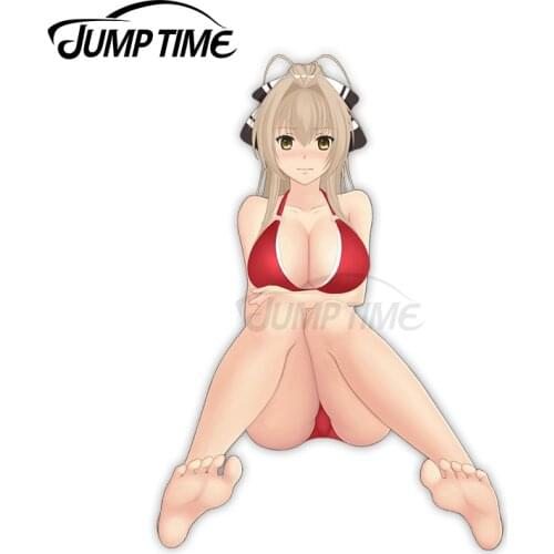 Jump Time Amagi Brilliant Park Sento Isuzu 88 9.1 Anime Sexy Girl Vinyl Decal Window Car stickers