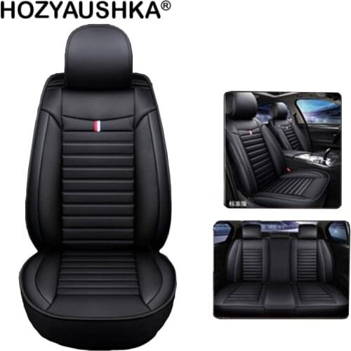 5-9 sets of car seat cushion four seasons universal full surround seat cover 2021 new leather seat cover four season car seat