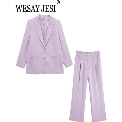 Женские деловые брючные костюмы Wesay Jesi China At AliExpress