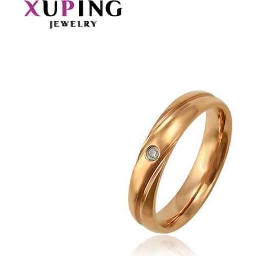 Xuping New Arrival Fashion Vintage Popular Design Synthetic Cubic Zirconia Rings for Girl Women Jewelry Party Gift 16001
