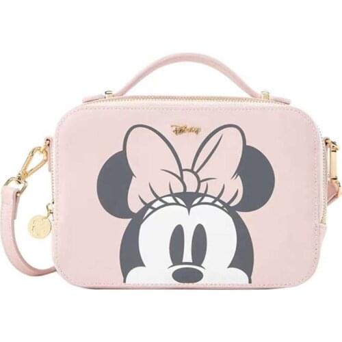 Disney Mickey mouse lady Camera bag cartoon cute messenger bag soulder bag fashion Mickey small handbag square bag