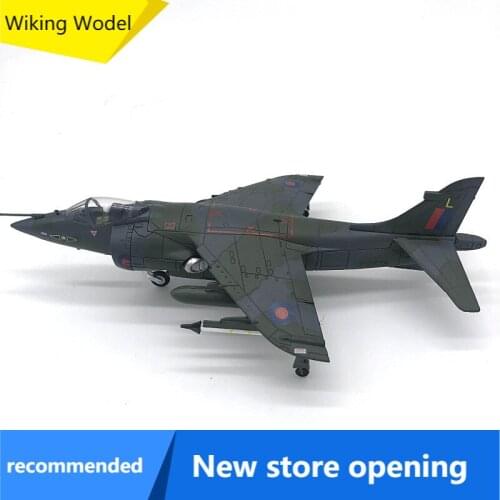 1: 72 alloy aircraft model of Harrier jet vertical lift fighter