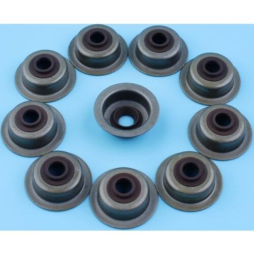 10 x Valve Stem Seal For Honda GX120 GX160 GX200 5.5HP 6.5HP 168F 170F Gas Engine Trimmer Blower Generator #12209-ZH8-003