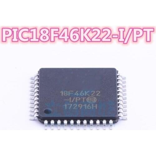 2pcs-10pcs/lot PIC18F46K22-I/PT PIC18F46K22 18F46K22-I/PT 18F46K22 TQFP44 MCU Microcontroller Chip Free shipping