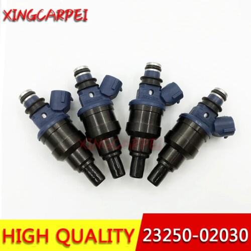 4pcs/lot 23250-02030 Fuel Injector Nozzle For 92-97 Toyota Carina E AT190 4AFE AT191 7AFE 2325002030 2320902030