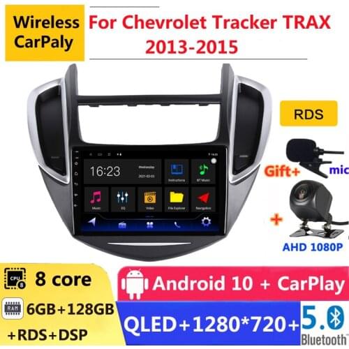 6G RAM 2 din android 10 car radio auto stereo for Chevrolet Tracker 3 TRAX 2013 2014 2015 navigation GPS DVD Multimedia Player